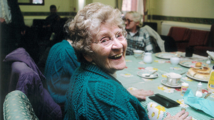 Leeds Irish Health & Homes, an Irish community support organisation. Pic shows one of the weekly luncheon clubs, 2002.