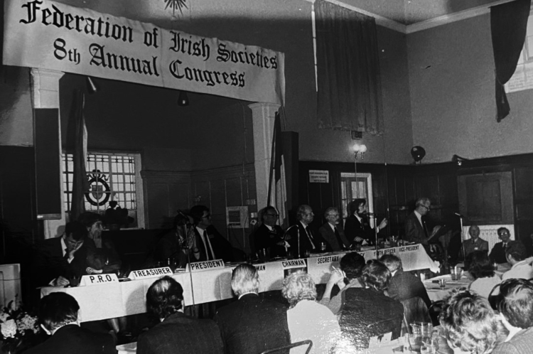 Federation of Irish Societies 8th Annual Congress, 1981.