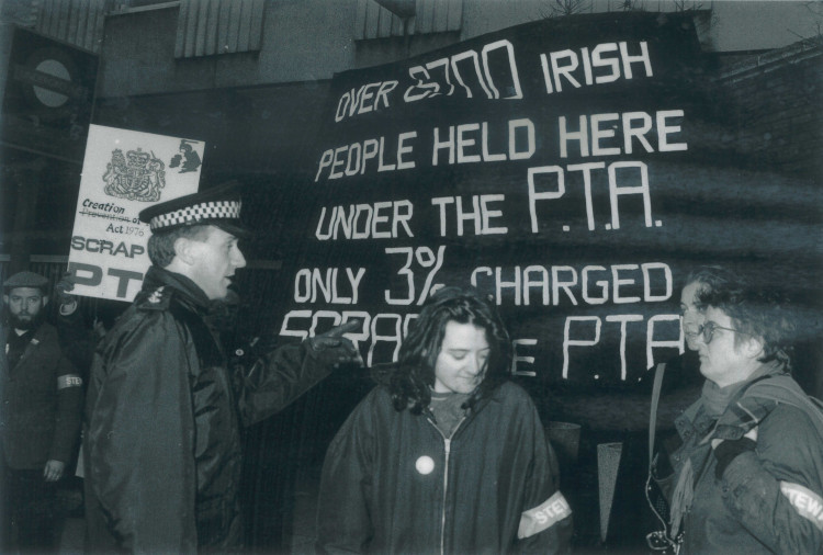 Protest against the Prevention Against Terrorism Act, year unknown.