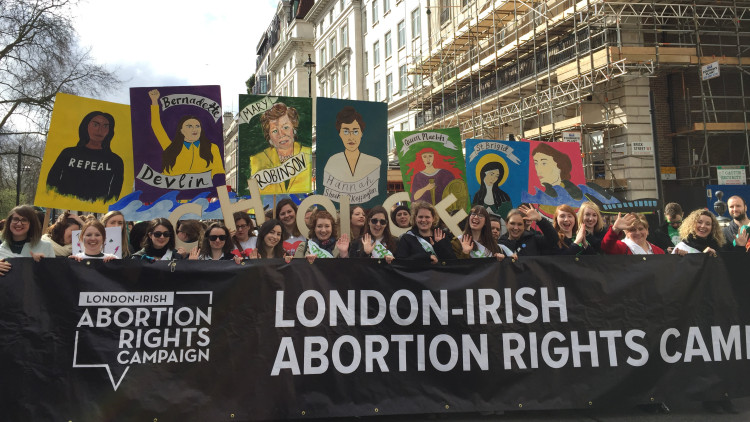 London Irish Abortion Rights Campaign, London St Patrick’s Day Parade, 2017.