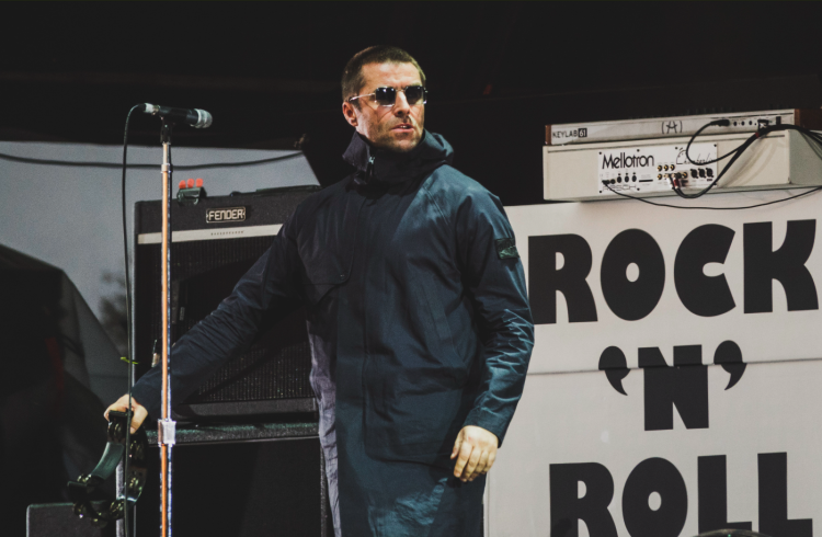 Liam Gallagher at Reading Festival, August 2017.