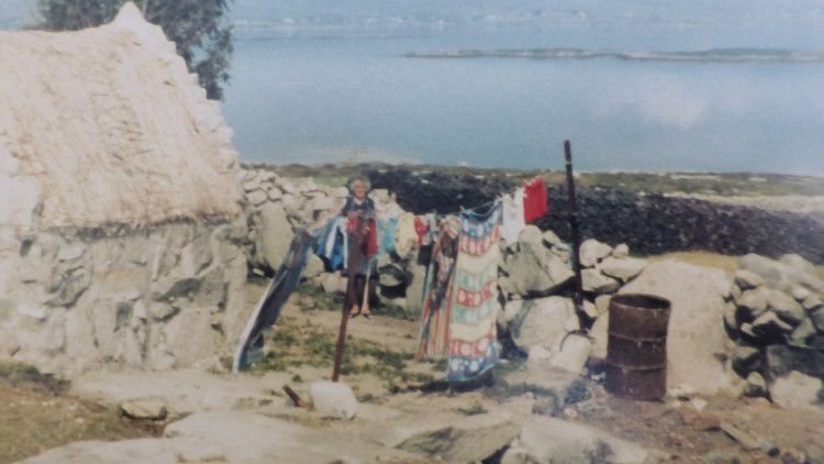 Homeplace on Lettermore Island, 1980s.